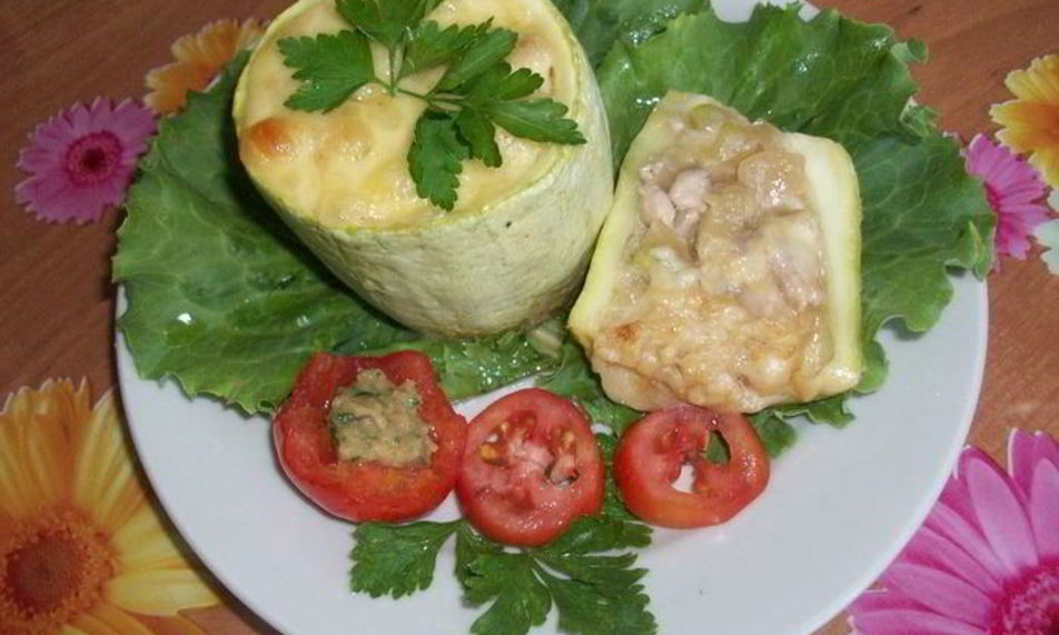Рецепт фаршированые кабачки