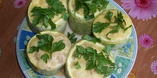 фаршированые кабачки