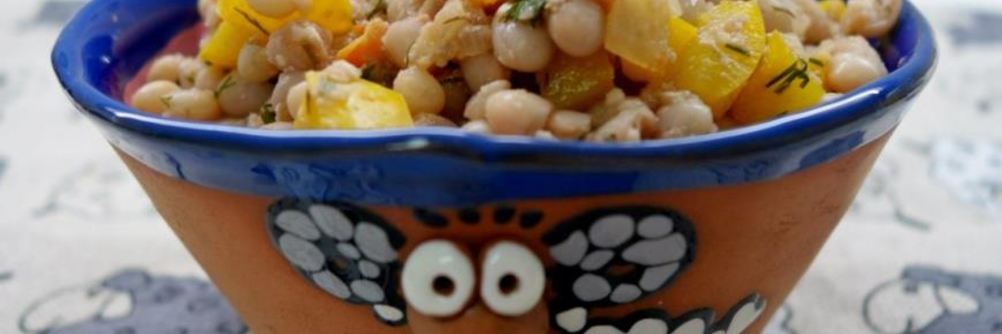 Фасоль в чесночном соусе