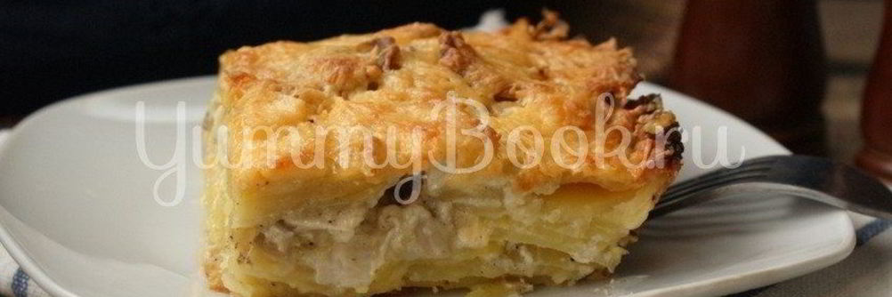 Гратен из картофеля