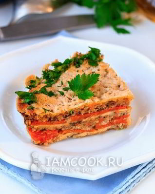 Гратен из тыквы