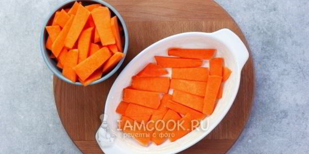 гратен из тыквы