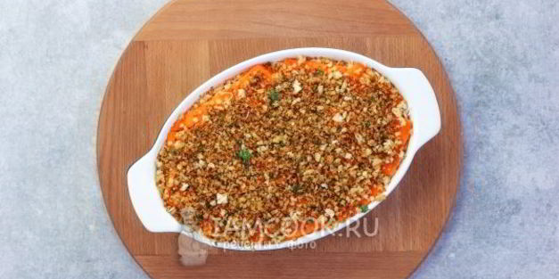 гратен из тыквы