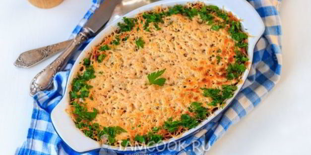 гратен из тыквы