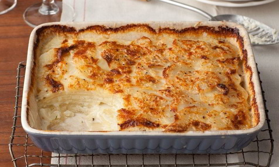 Рецепт гратен картофельный запеченный