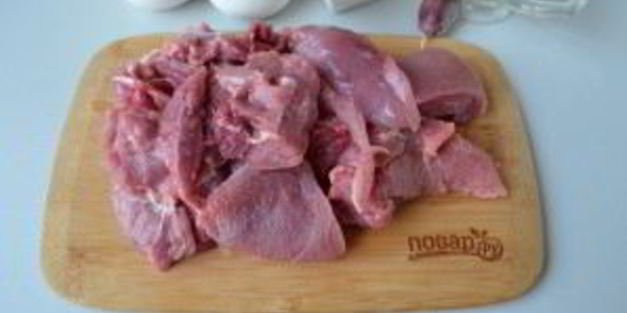 кабачки, фаршированные индейкой