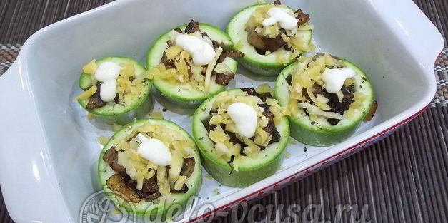 кабачки фаршированные мясом