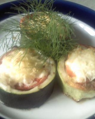 Кабачки фаршированные