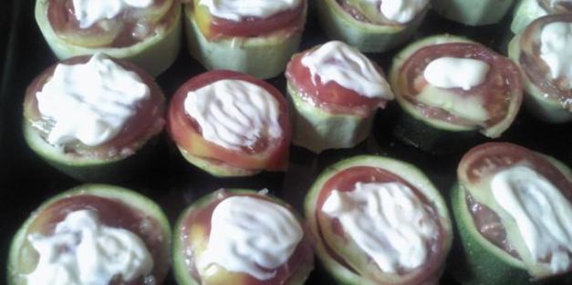 кабачки фаршированные