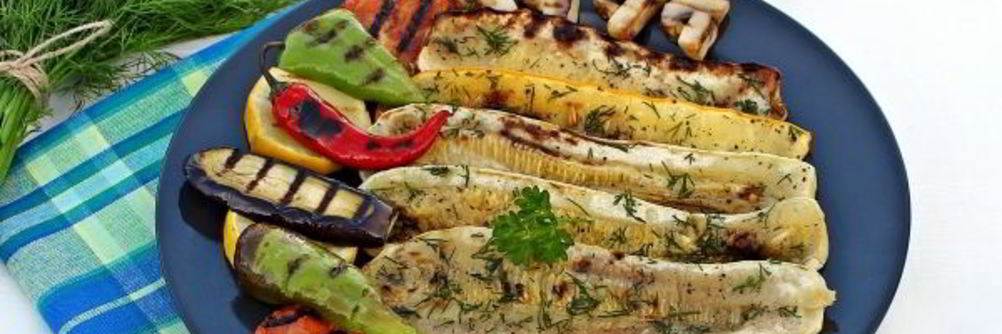 Кабачки на мангале