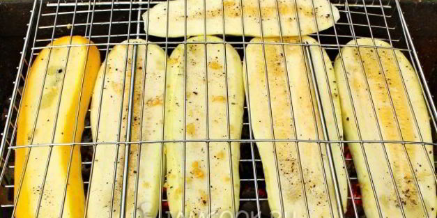 кабачки на мангале