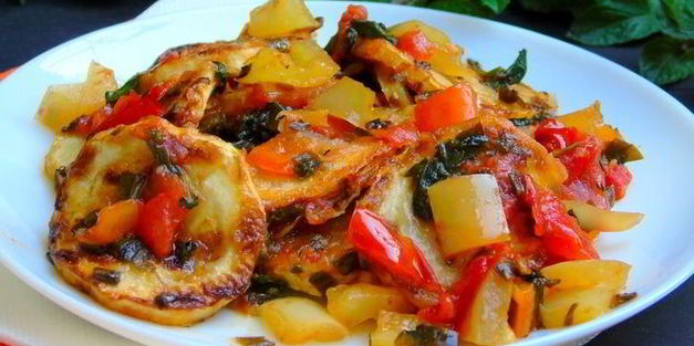 кабачки по-гречески