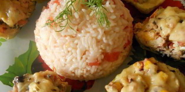 кабачки с рисом