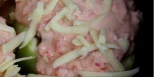 кабачки, запеченные с индейкой