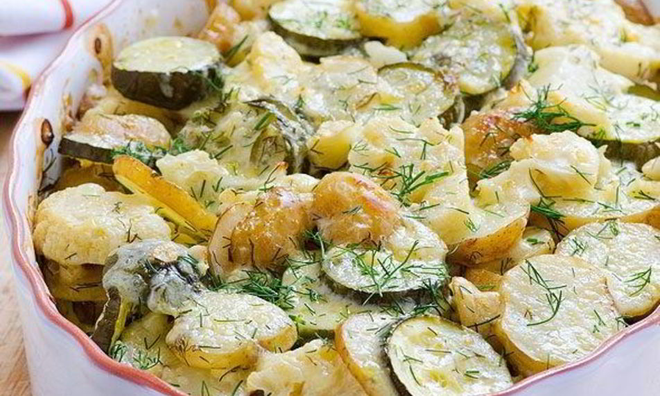 Рецепт кабачки, запеченные с яйцом и сыром