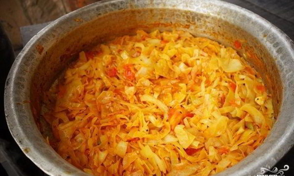 Рецепт капуста тушеная для детей