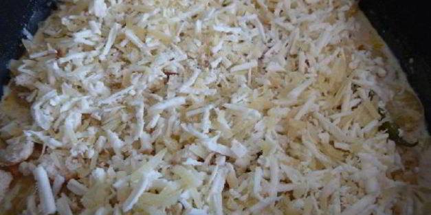 картофель, запеченный с фасолью