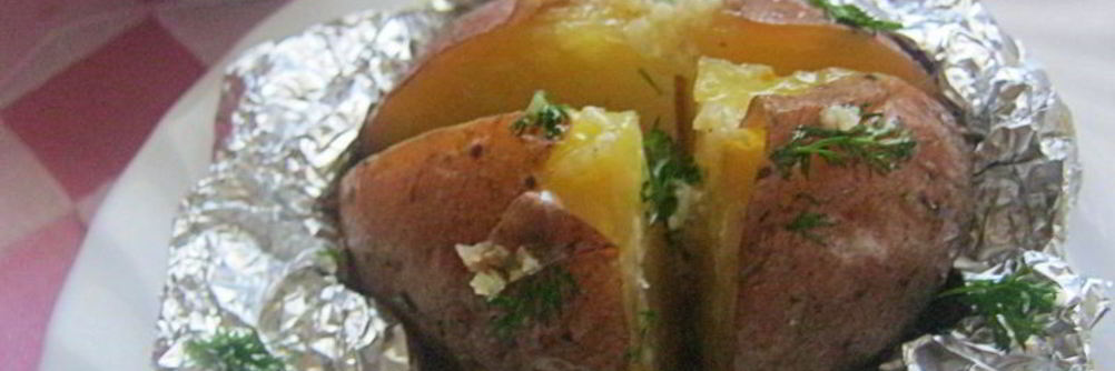 Картофель запеченный в фольге