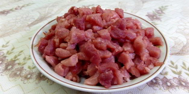 картошка фаршированная свининой