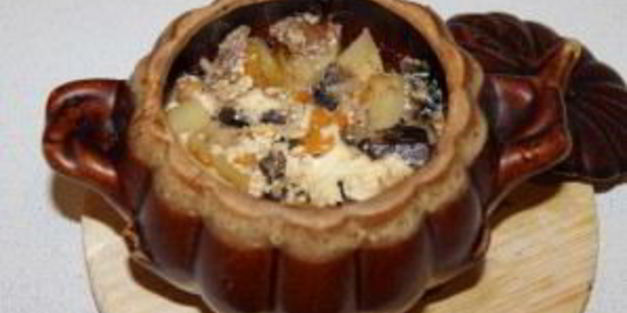 картошка, тушенная с шампиньонами в сметане