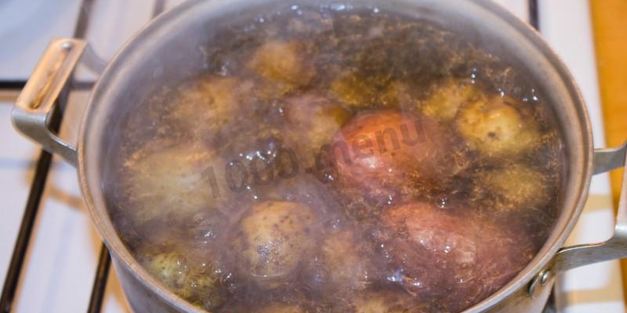 картошка в чесночном соусе запеченная в духовке