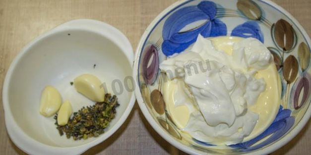 картошка в чесночном соусе запеченная в духовке