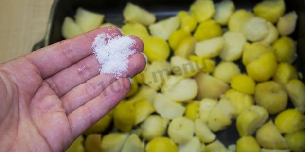 картошка в чесночном соусе запеченная в духовке