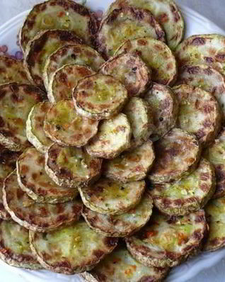 Консервированные жареные кабачки