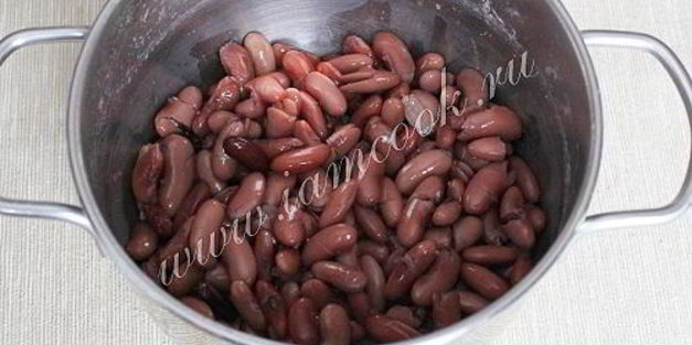 лобио из красной фасоли