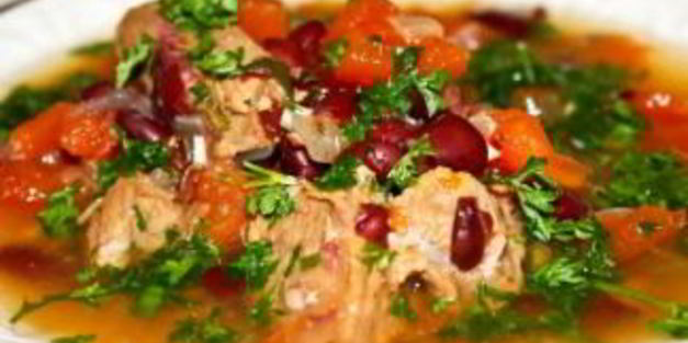 лобио мясное