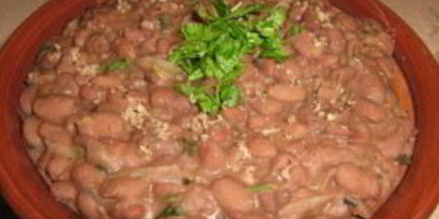 лобио с гранатом