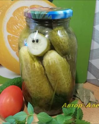 Огурцы в кипящем маринаде на зиму