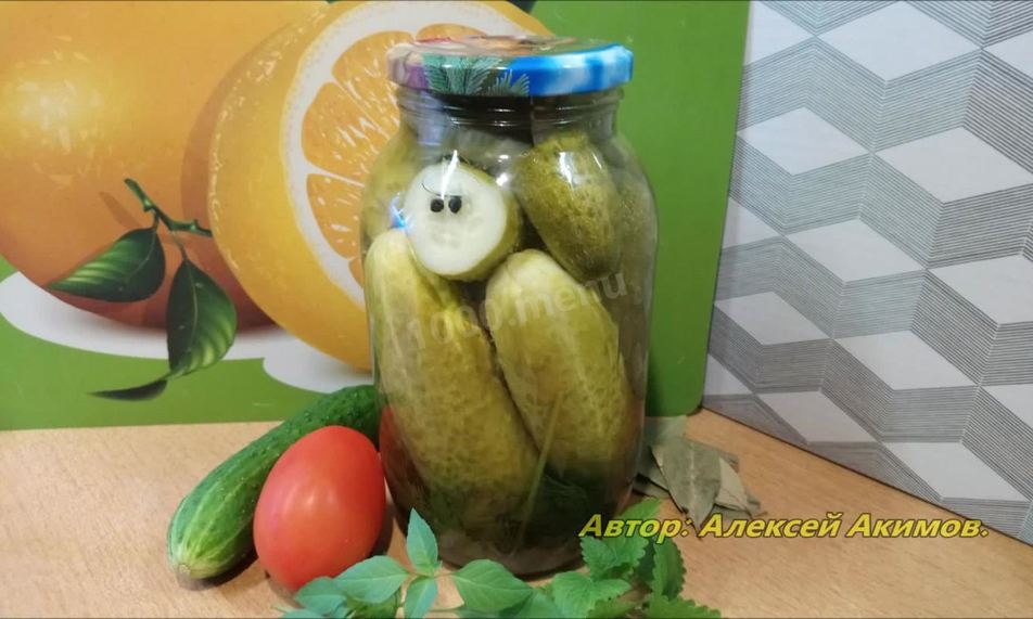 Рецепт огурцы в кипящем маринаде на зиму