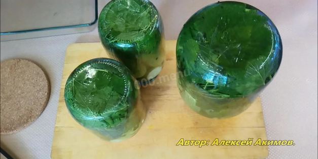 огурцы в кипящем маринаде на зиму