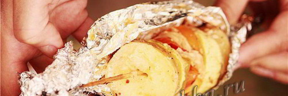 Овощи на углях