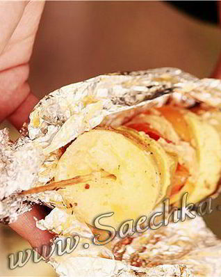 Овощи на углях