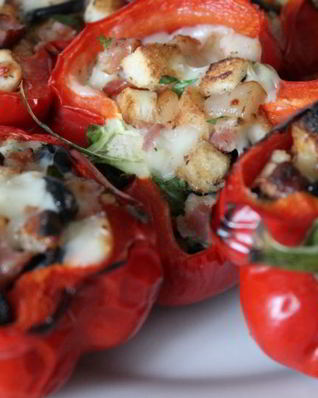 Паприка фаршированнная Итальянские мотивы