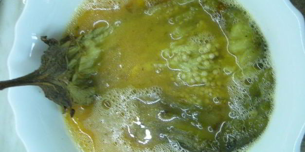 печеные баклажаны в яичном кляре