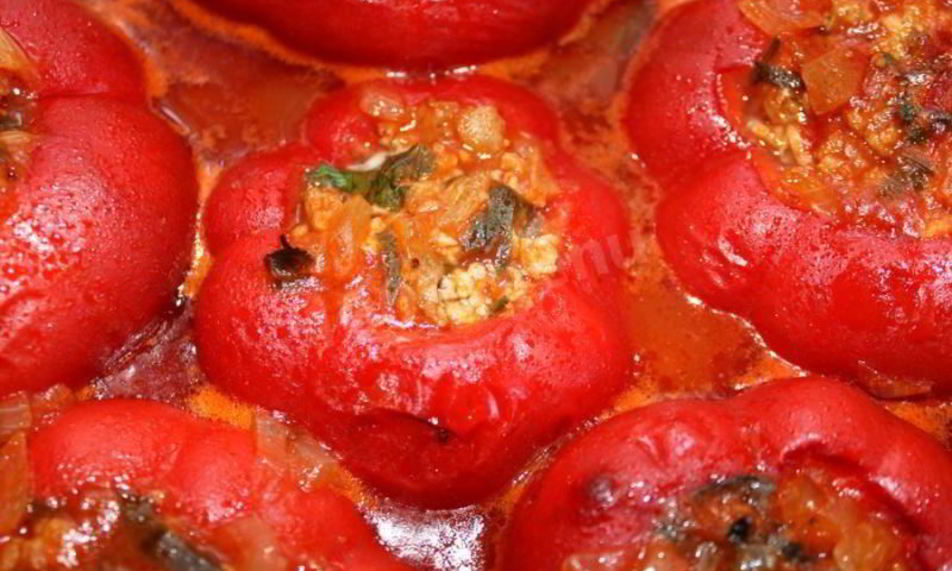 Рецепт перец красный фаршированный