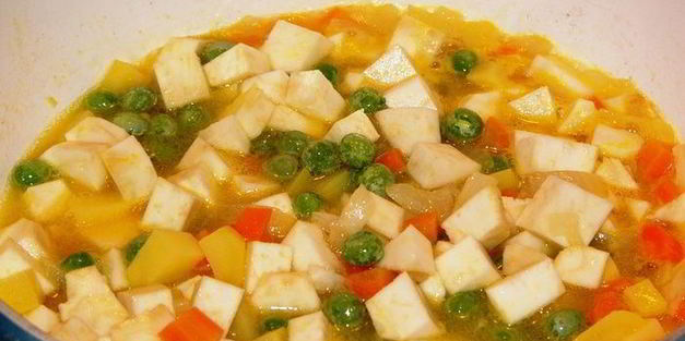 сельдерей, тушенный в апельсиновом соке