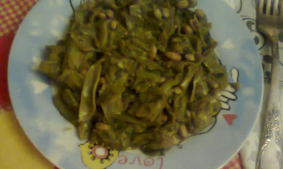 Рецепт стручковая фасоль с зеленью