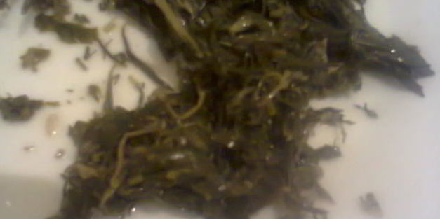 стручковая фасоль с зеленью