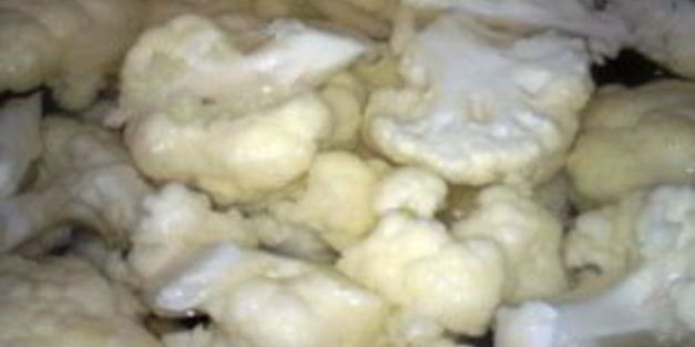 цветная капуста в кляре и панировочных сухарях