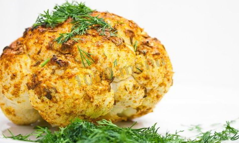 Рецепт цветная капуста в кляре в духовке