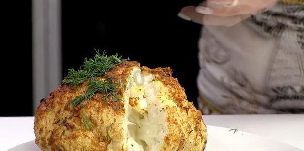 цветная капуста в кляре в духовке