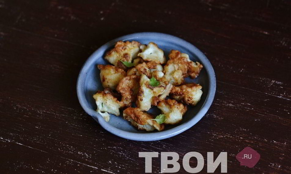 Рецепт цветная капуста в кляре