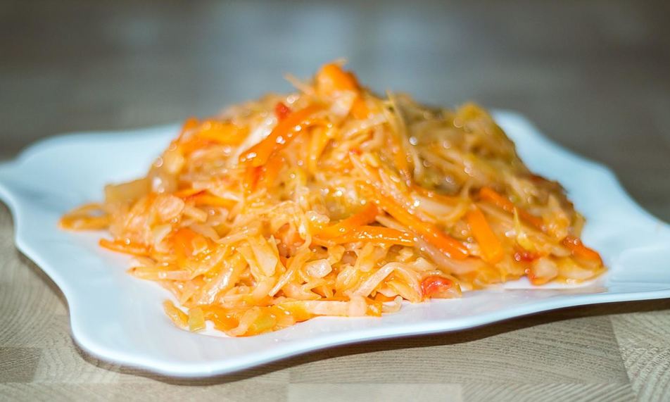 Рецепт тушеная капуста по-русски