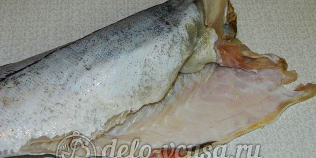 тушеная пикша