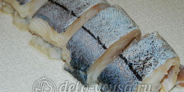 тушеная пикша