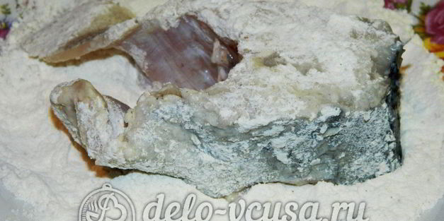 тушеная пикша